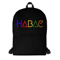 HABAE Backpack (Multi-Color font)