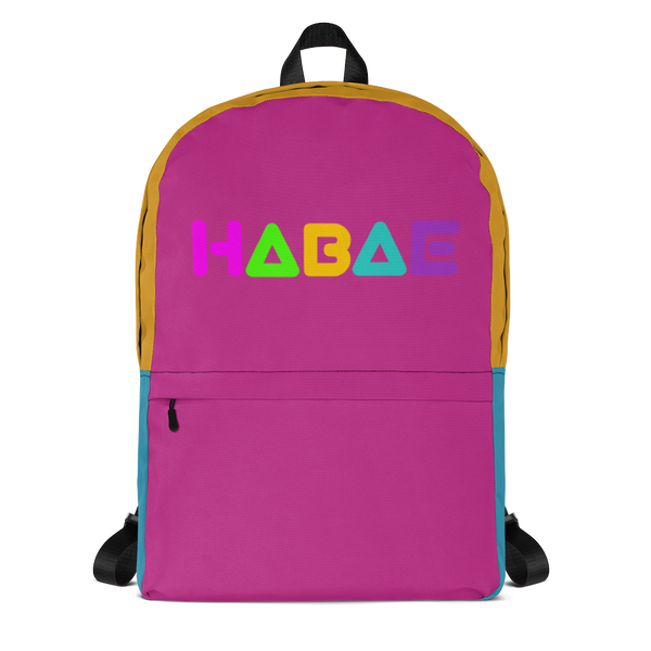 HABAE Colorblock Neons Backpack