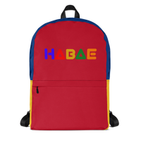 HABAE Oldschool Colorblock Backpack