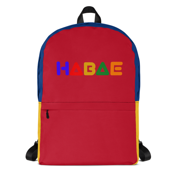 90s primary color clearance backpack