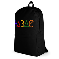 HABAE Backpack (Multi-Color font)