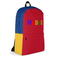 HABAE Oldschool Colorblock Backpack