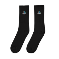 HABAE Logo Embroidered socks