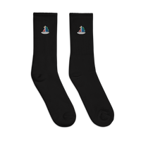 HABAE Logo Embroidered socks