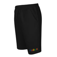 HABAE Men's fleece shorts (Embroidery)