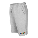 HABAE Men's fleece shorts (Embroidery)