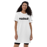 HABAE Organic cotton t-shirt dress (Chubby Font)