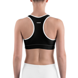 HABAE B&W Sports bra