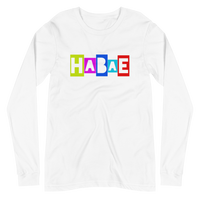 HABAE 90s Theme Unisex Long Sleeve Tee