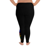 HABAE All-Over Print Plus Size Leggings