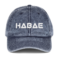 HABAE Vintage Cotton Twill Cap