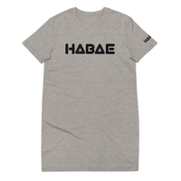 HABAE Organic cotton t-shirt dress (Chubby Font)