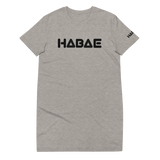 HABAE Organic cotton t-shirt dress (Chubby Font)