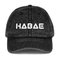 HABAE Vintage Cotton Twill Cap