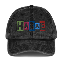 HABAE 90s Theme Vintage Cotton Twill Cap