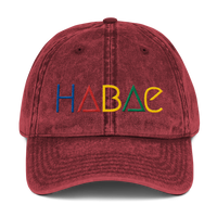 HABAE Vintage Cotton Twill Cap