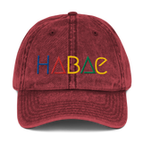 HABAE Vintage Cotton Twill Cap