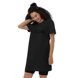 HABAE Organic cotton t-shirt dress (Chubby Font)