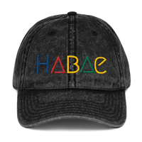 HABAE Vintage Cotton Twill Cap