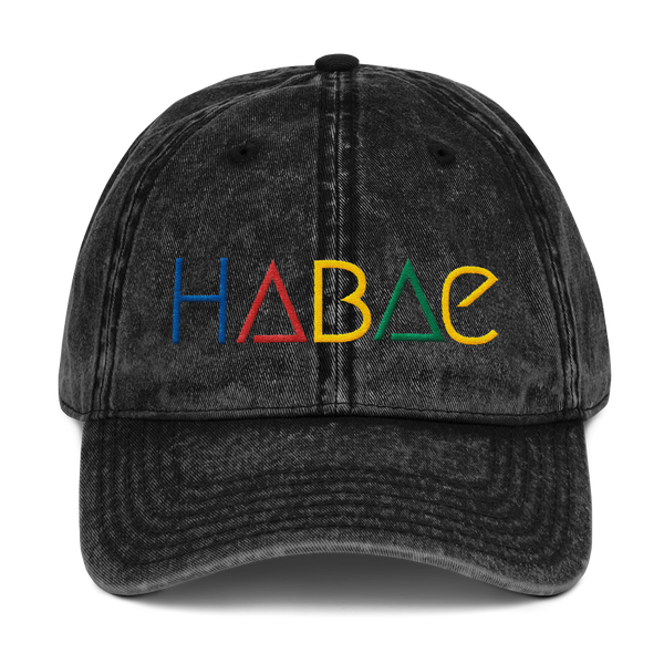 HABAE Vintage Cotton Twill Cap