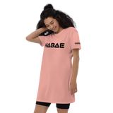 HABAE Organic cotton t-shirt dress (Chubby Font)