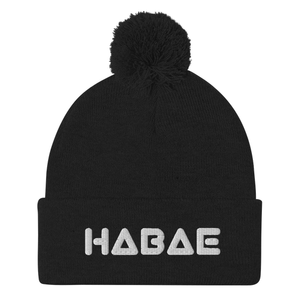 HABAE Pom-Pom Beanie