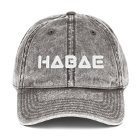 HABAE Vintage Cotton Twill Cap