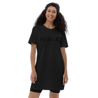 HABAE Organic cotton t-shirt dress (Chubby Font)