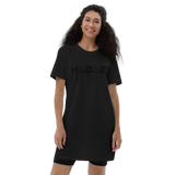 HABAE Organic cotton t-shirt dress (Chubby Font)