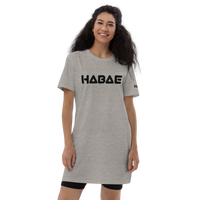 HABAE Organic cotton t-shirt dress (Chubby Font)