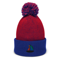 HABAE Logo Pom-Pom Beanie