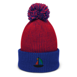 HABAE Logo Pom-Pom Beanie