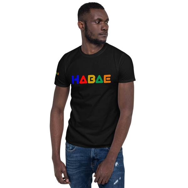 HABAE Short-Sleeve Unisex T-Shirt (Sleeve logo)