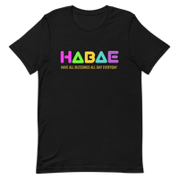 HABAE Acronym Short-Sleeve Unisex T-Shirt "Neon"